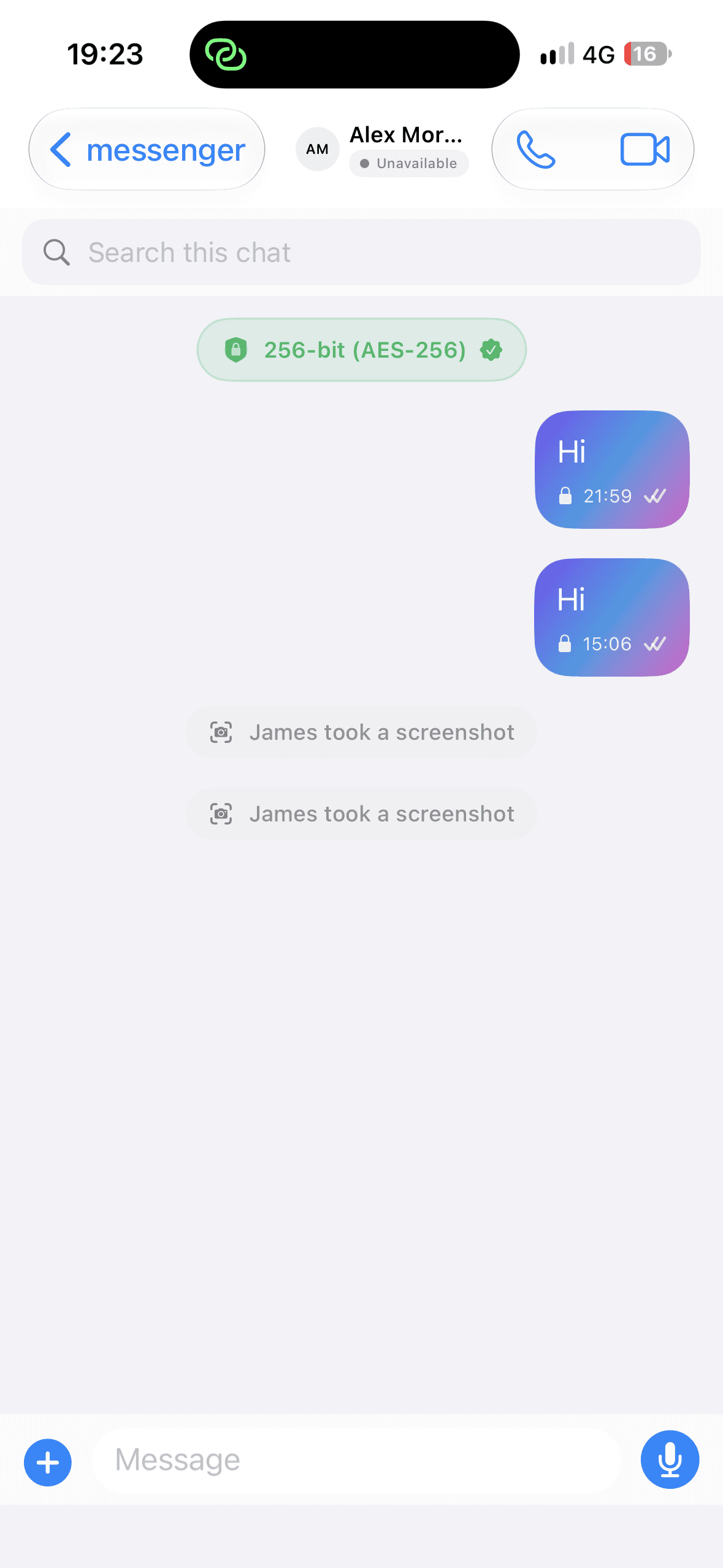 Light-mode conversation