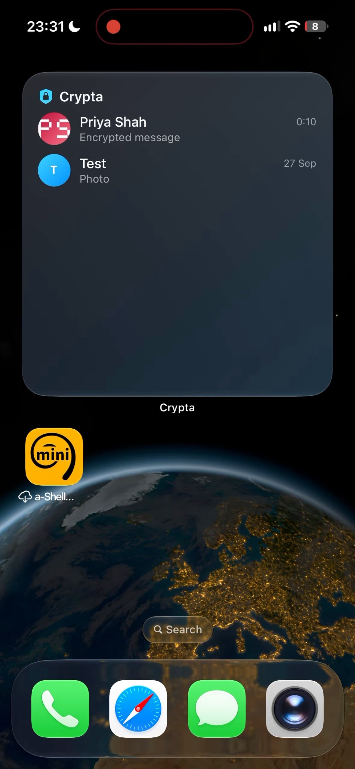 Play the native Swift Encrypted Messenger application demonstration